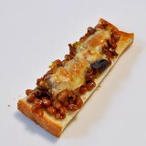 納豆＆そぼろ椎茸deトースト
